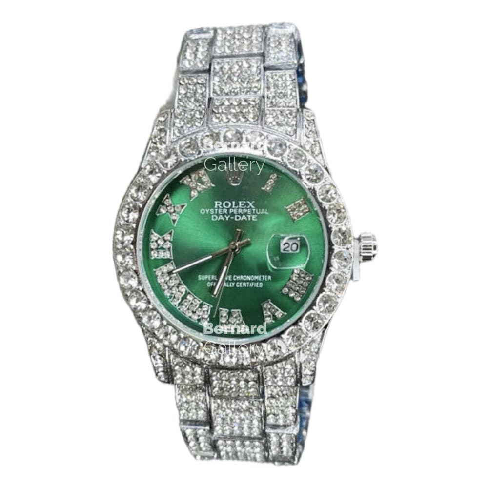 ساعت مچی فول نگین رولکس Rolex Date-Just Diamonds 1411A