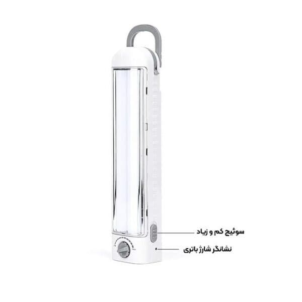 چراغ اضطراری شارژی 56 لامپ ویداسی WD-837T — تصویر ۱۲