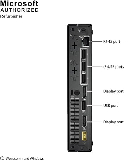 مینی کیس Lenovo ThinkCentre M710q Tiny i5 (6) — تصویر ۳
