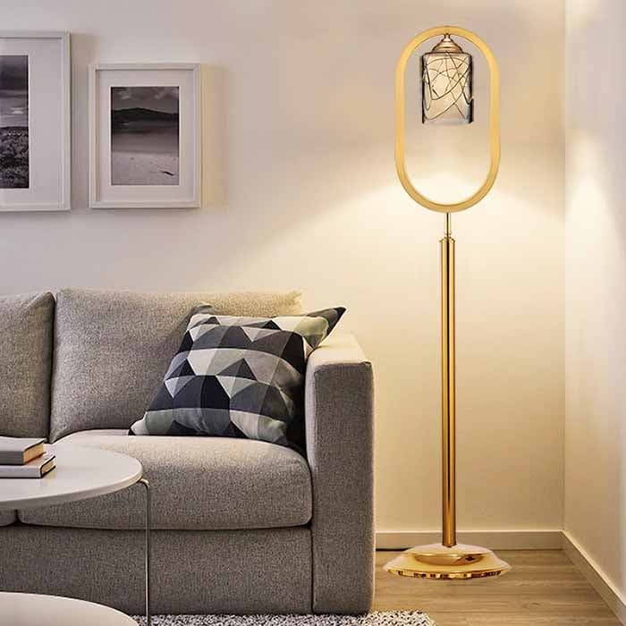 آباژور ایستاده لوتوس لایت مدل ریما کروم — تصویر ۵