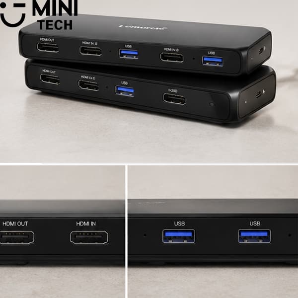 سوئیچ KVM HDMI دو پورت لمورل G98 — تصویر ۷