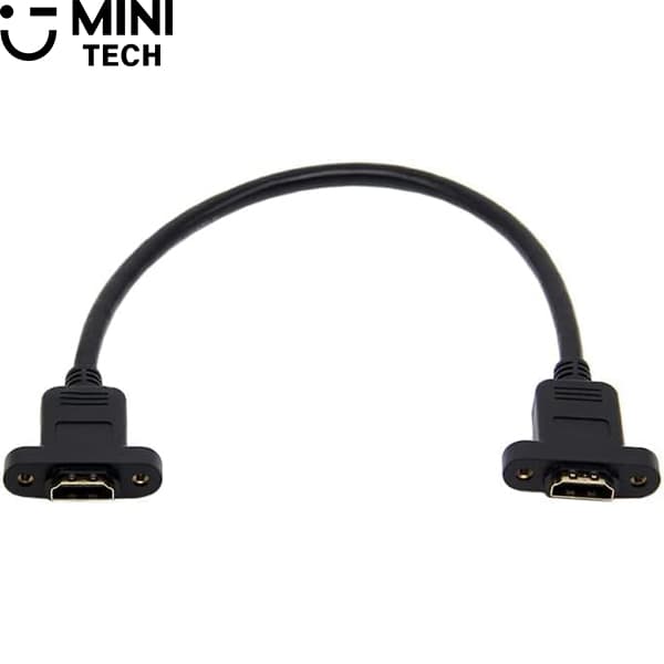کابل HDMI رو پنلی دو سر مادگی 1متر مینی تک — تصویر ۹