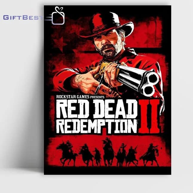 تابلو گیمینگ بازی red dead2 — تصویر ۲
