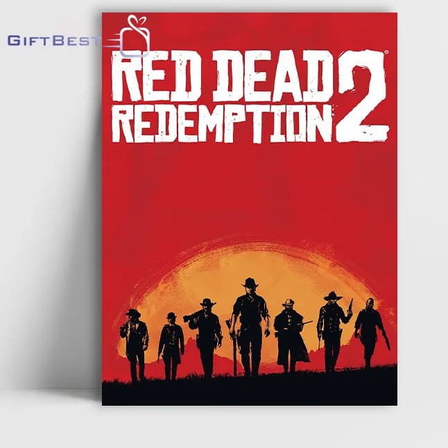 تابلو گیمینگ بازی red dead2 — تصویر ۴