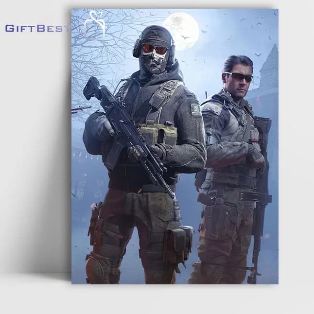 تابلو شاسی شخصیت های بازی call of