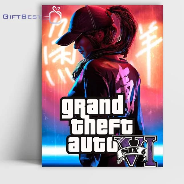 تابلو شاسی شخصیت بازی gta6 — تصویر ۲