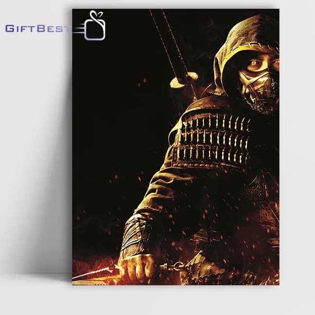 تابلو گیمینگ Scorpion Mortal Kombat