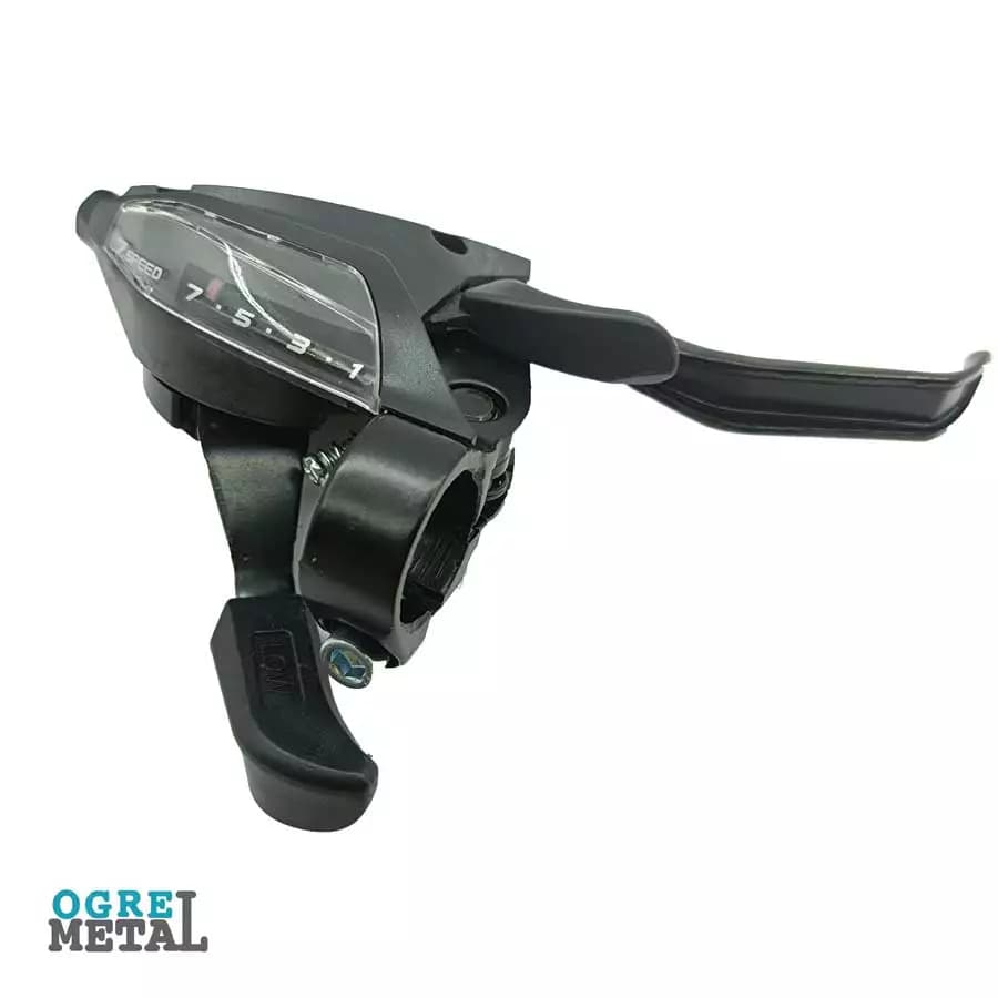 دسته دنده دوچرخه کلاجدار طرح شیمانو ST-EF500-7R مدل خفاشی کد 4527 — تصویر ۹