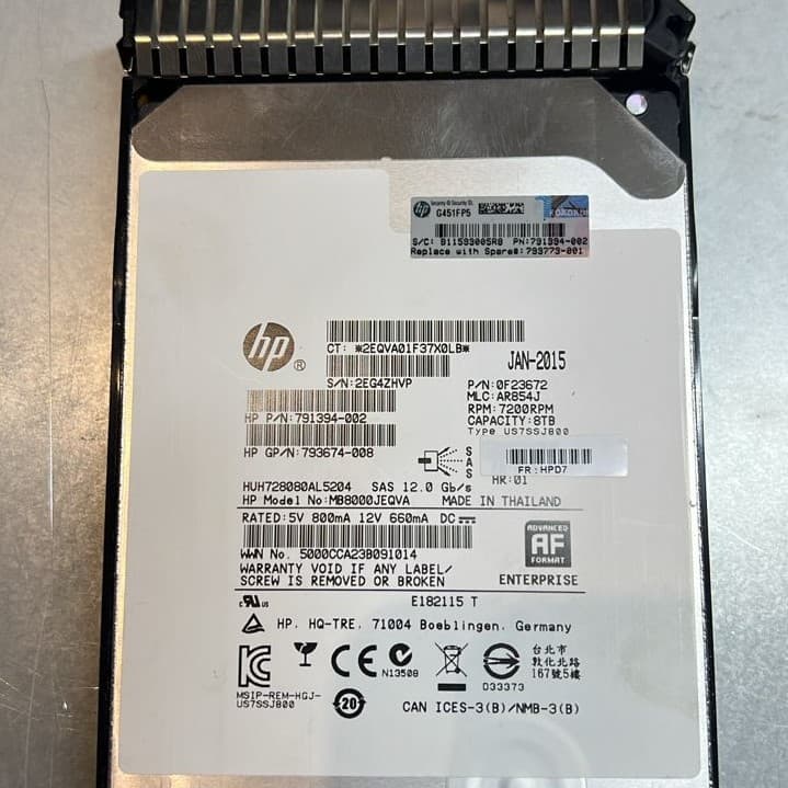 HPE 1.6TB SAS 12G SSD — تصویر ۸