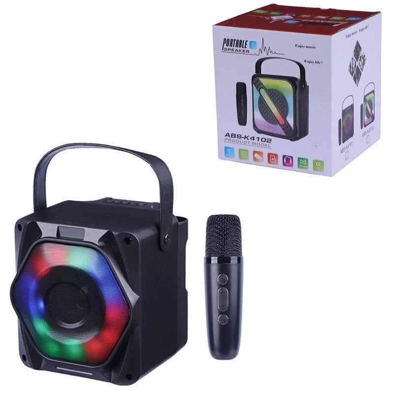 اسپیکر بلوتوثی ABS-K4101 + میکروفون — تصویر ۲