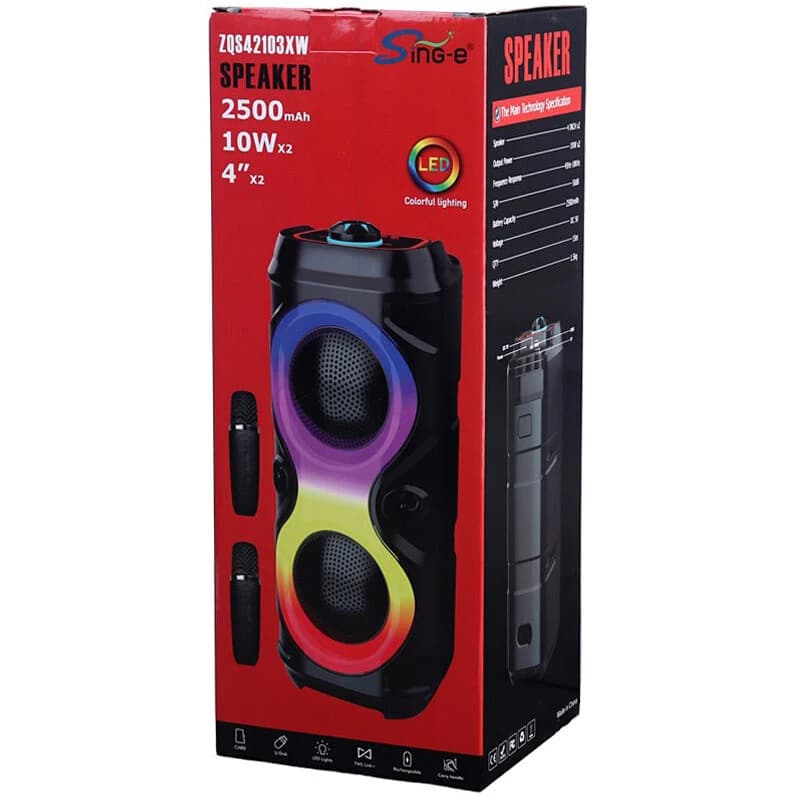 اسپیکر بلوتوثی سینگ ای ZQS42103XW + میکروفون — تصویر ۳