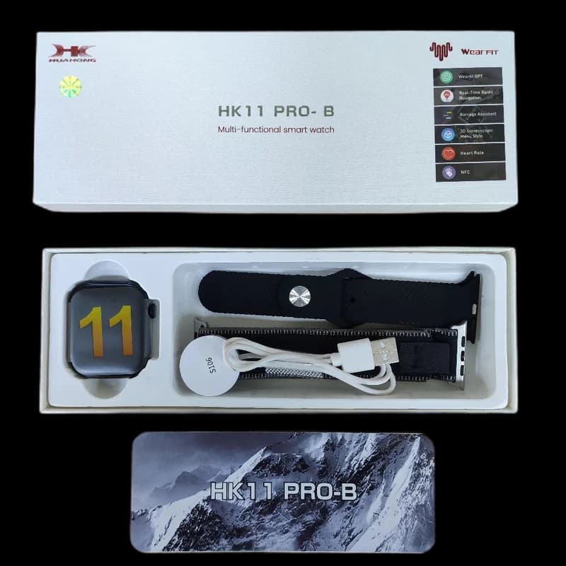 ساعت هوشمند HK11 Pro 2 Bبا نمایشگر AMOLD — تصویر ۹