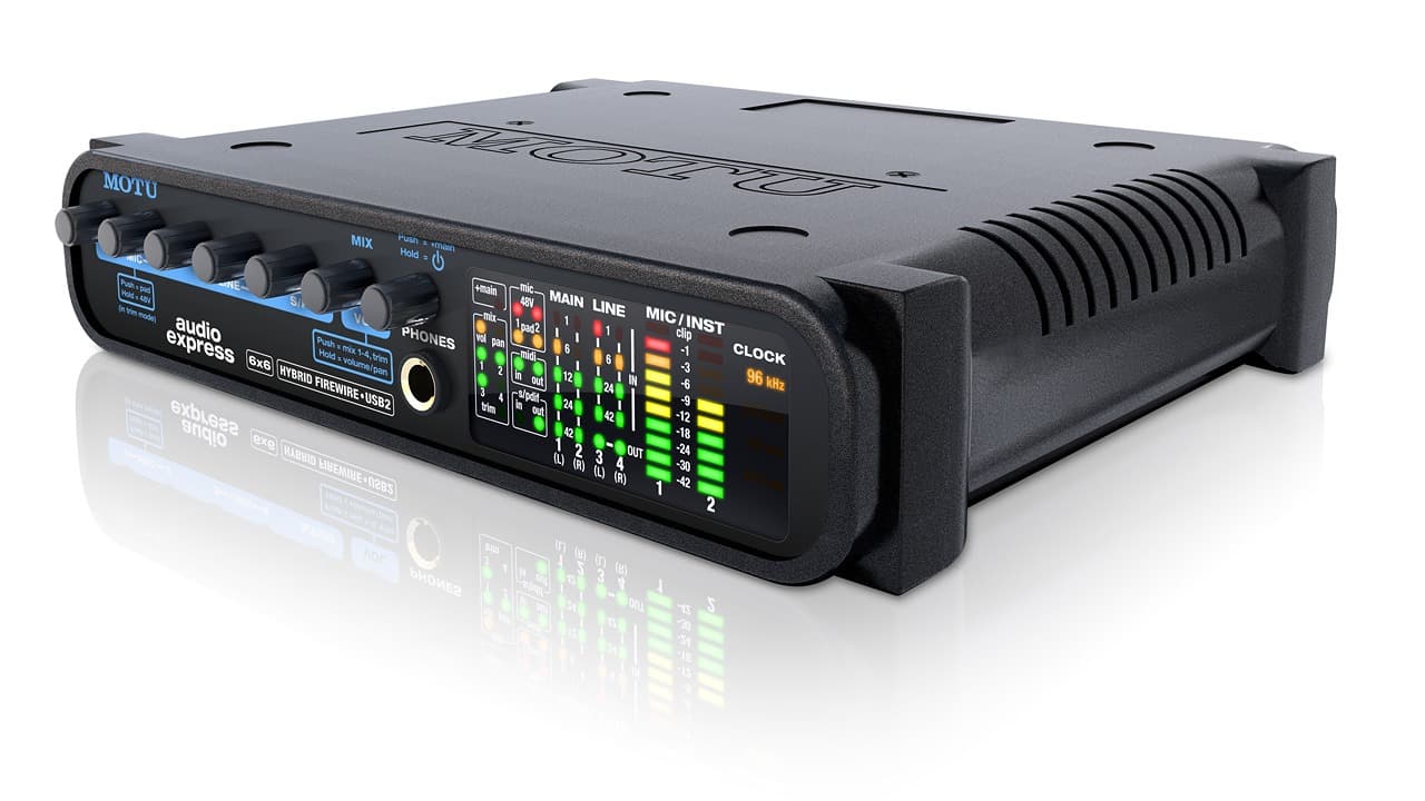 کارت صدای حرفه ای MOTU Audio Express — تصویر ۴
