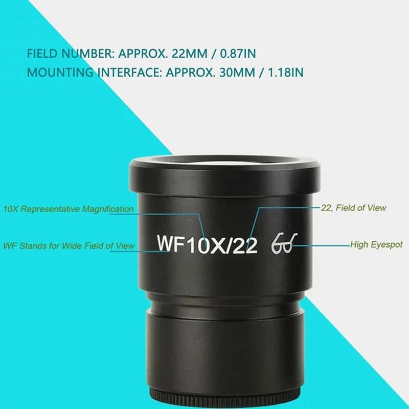 لنز چشمی لوپ Fabater WF10X22 10X 22mm — تصویر ۶