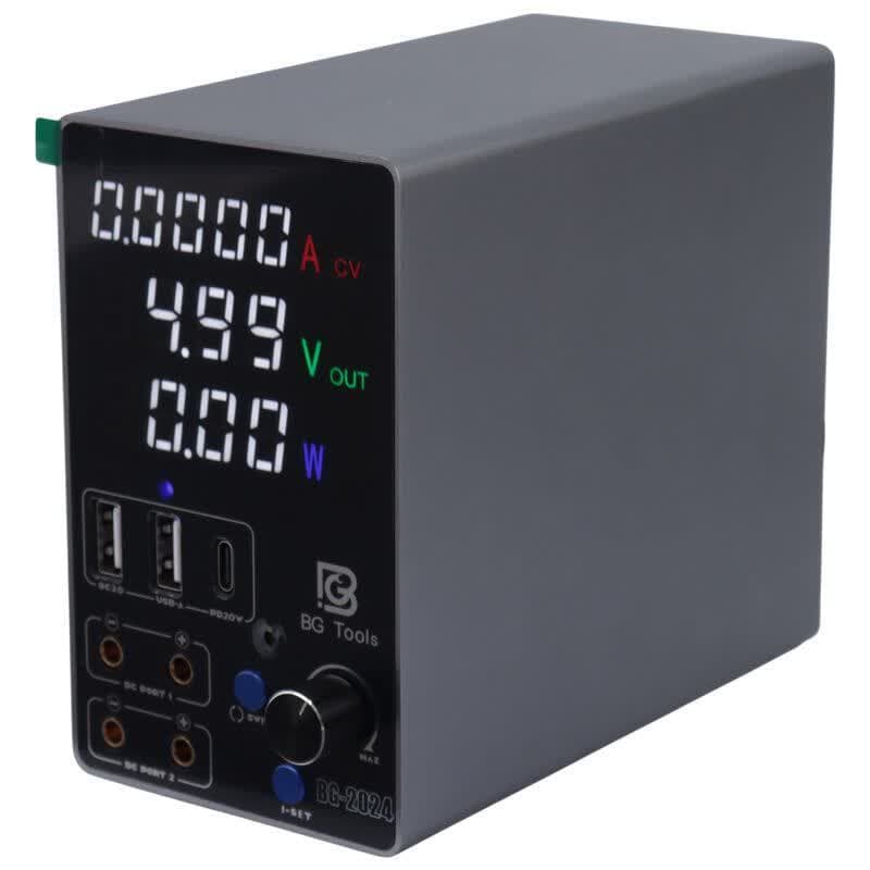 منبع تغذیه دیجیتال BG Tools BG-2024 24V 5A — تصویر ۲