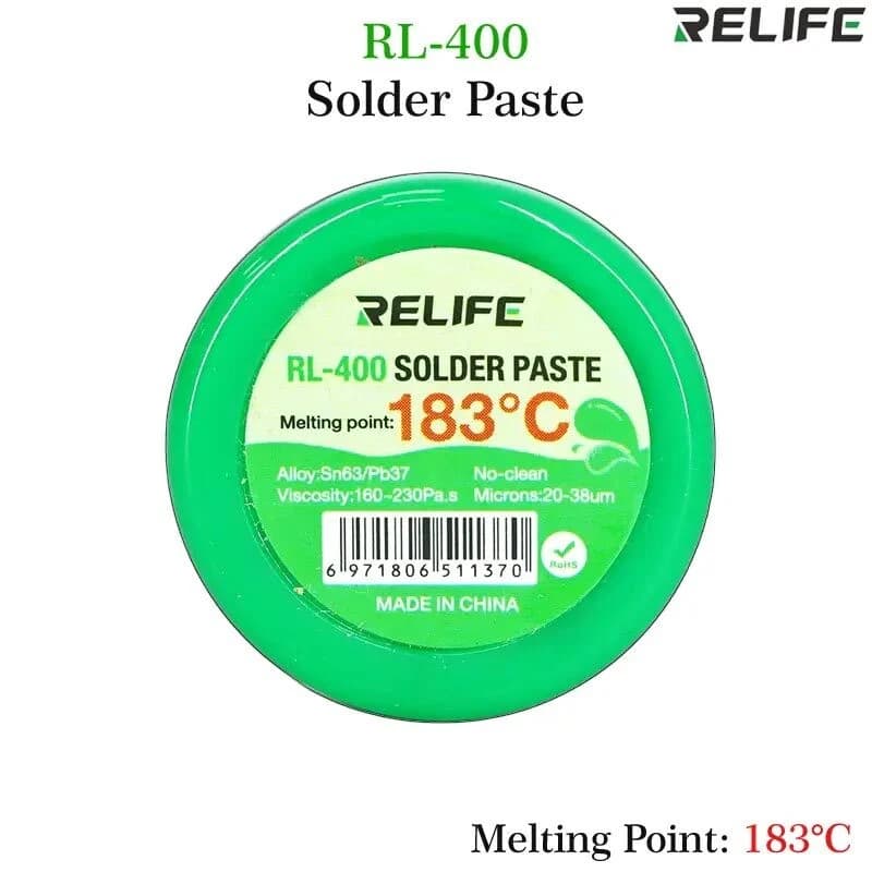 خمیر قلع کاسه ای Relife RL-400 20g — تصویر ۱۱