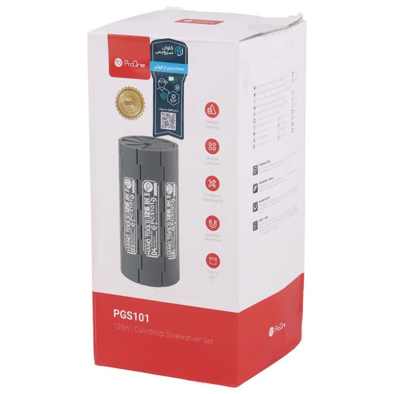 ست پیچ گوشتی تعمیرات موبایل ProOne PGS101 — تصویر ۳