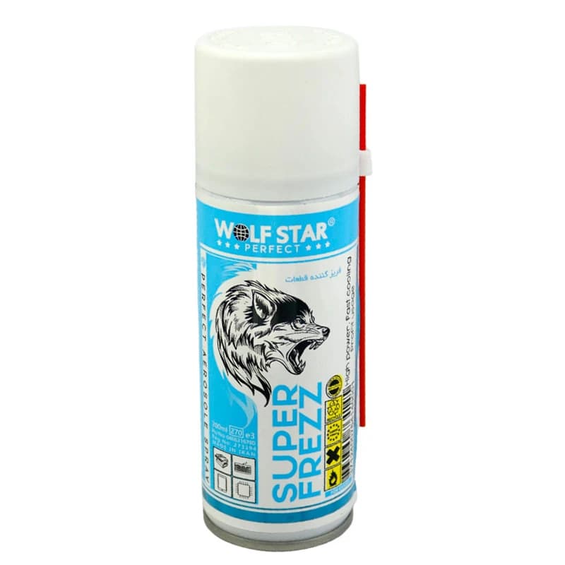 اسپری خنک کننده Wolf Star Super Frezz 200ml — تصویر ۴