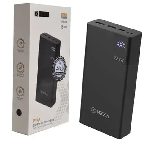 پاوربانک نکسا مدل P14A ظرفیت 20000 میلی آمپر ساعت — تصویر ۱۰