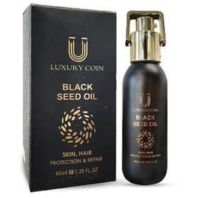روغن ترکیبی سیاه دانه(به همراه جوانه گندم و آرگان) لاکچری کوین حجم 40 میل — تصویر ۵