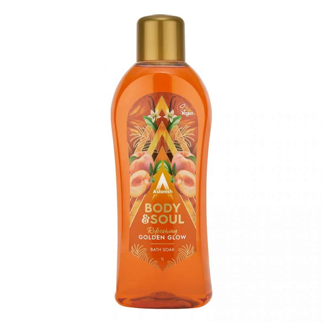 شامپو بدن استونیش Astonish مدل Golden Glow حجم 950 میل