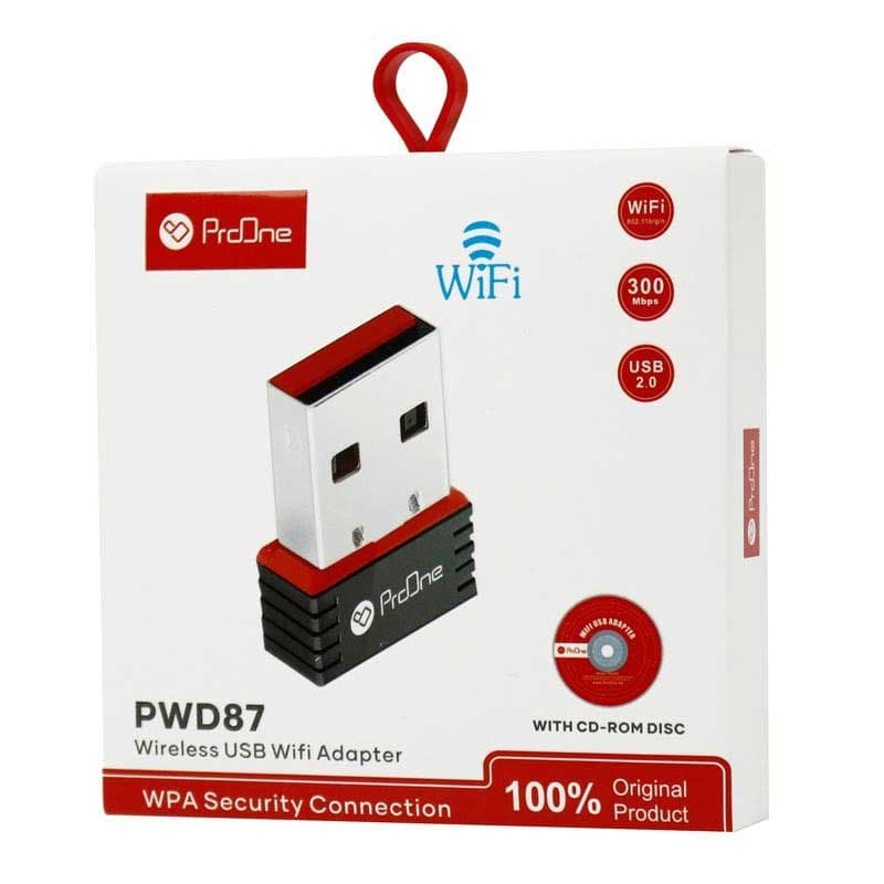 کارت شبکه بی سیم پرووان مدل PWD87 ا ProOne PWD87 Network Card کد 5498