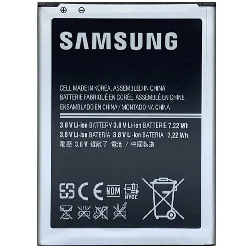 باتری موبایل اورجینال سامسونگ Galaxy S4 Mini B500BE — تصویر ۵