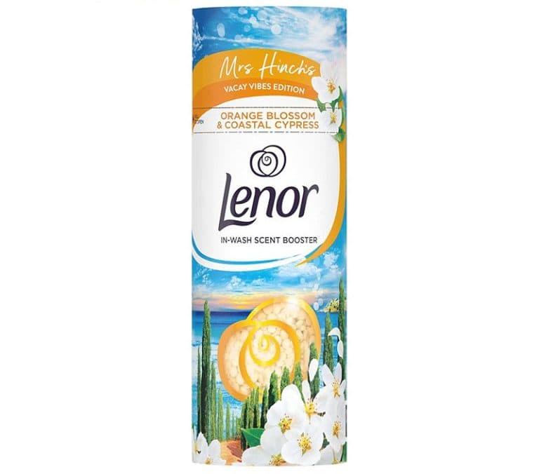 دانه های خوشبو کننده لباس لنور lenor رایحه شکوفه پرتقال 155گرم