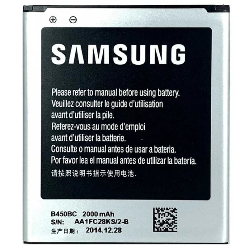 باتری موبایل اورجینال سامسونگ Galaxy Core 4G B450BC — تصویر ۴