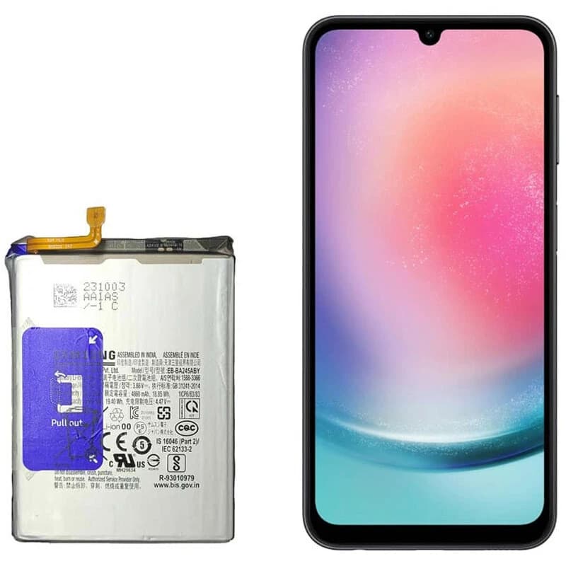 باتری موبایل اورجینال سامسونگ Galaxy A24 EB-BA245ABY — تصویر ۳