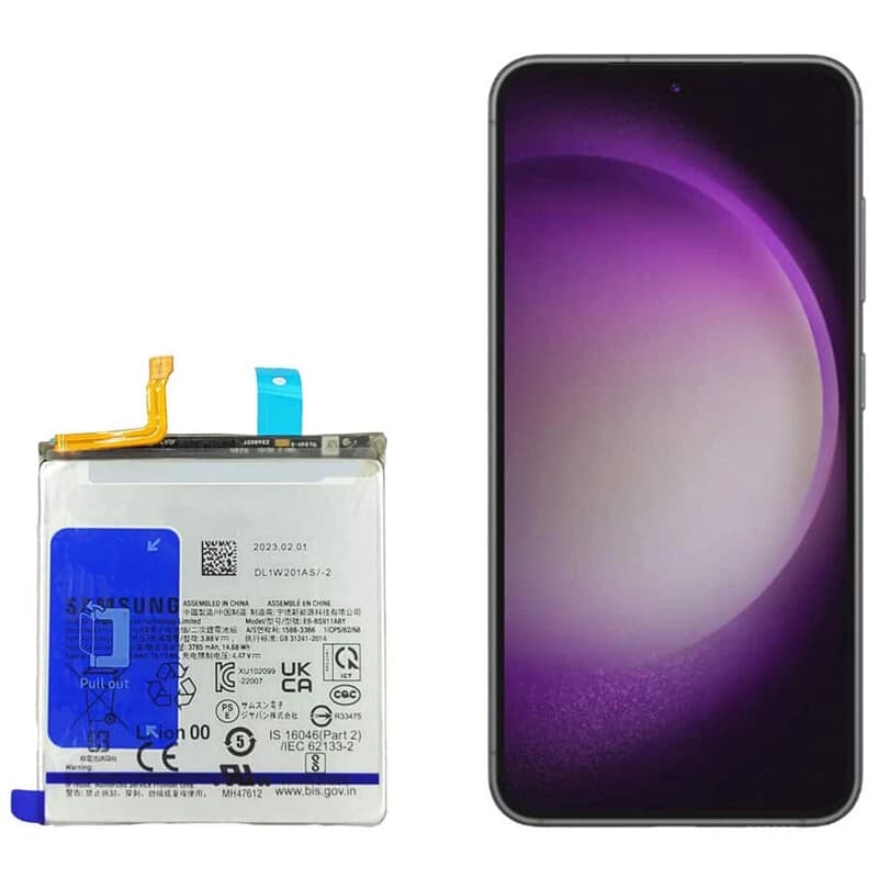 باتری موبایل اورجینال سامسونگ Galaxy S23 EB-BS911ABY — تصویر ۳