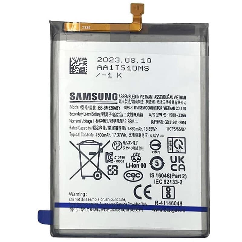 باتری موبایل اورجینال سامسونگ Galaxy A73 EB-BM526ABY — تصویر ۲
