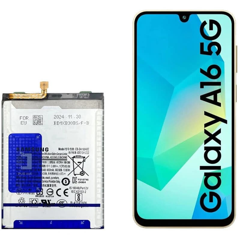 باتری موبایل اورجینال سامسونگ Galaxy A16 EB-BA166ABY — تصویر ۶