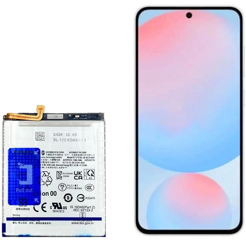 باتری موبایل اورجینال سامسونگ Galaxy S24 FE EB-BS721ABY — تصویر ۶