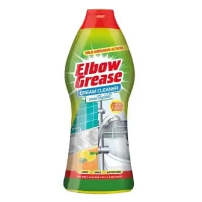 پاک کننده کرمی شیرآلات،کاشی،سرامیک و سینک البو گریس Elbow Grease رایحه لیمو وزن 540 گرم — تصویر ۴