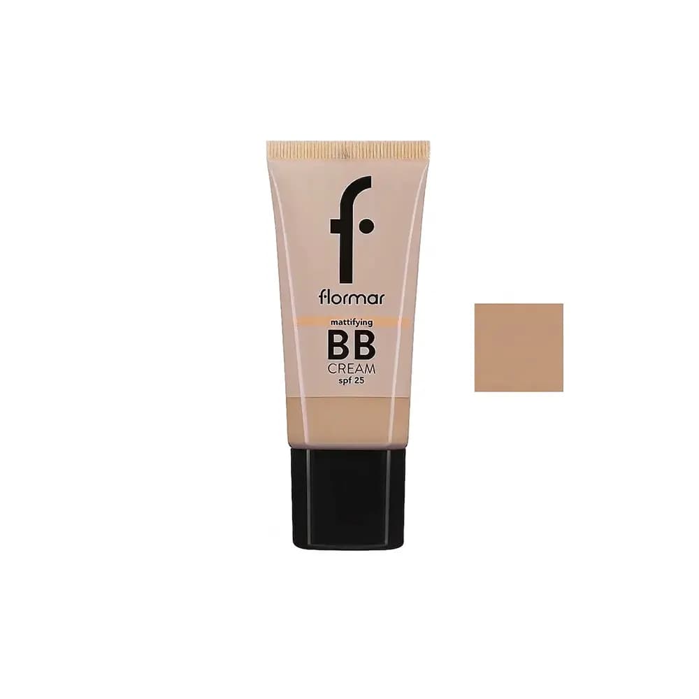 ب ب کرم فلورمار Flormar مدل Mattifying حجم 35 میل شماره 2 رنگ Fair/Light — تصویر ۴