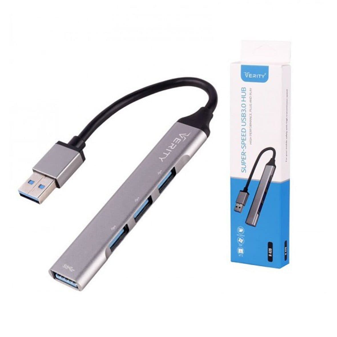 هاب 4 پورت USB 3.0 وریتی مدل H409 کد 5378