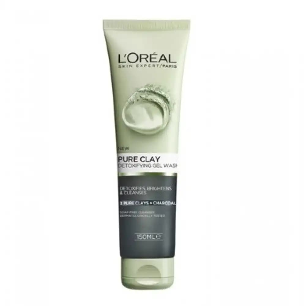 اسکراب لورال Loreal حاوی خاک رس و زغال حجم 150 میل