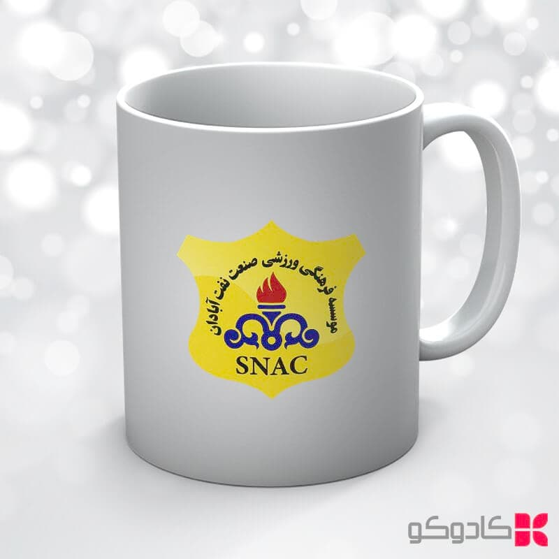 ماگ تیم صنعت نفت آبادان کد 32036 — تصویر ۳