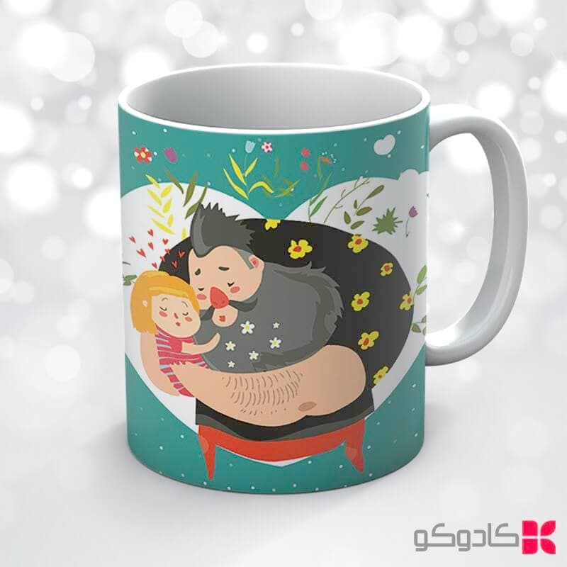 ماگ روز دختر کد 18016 — تصویر ۳