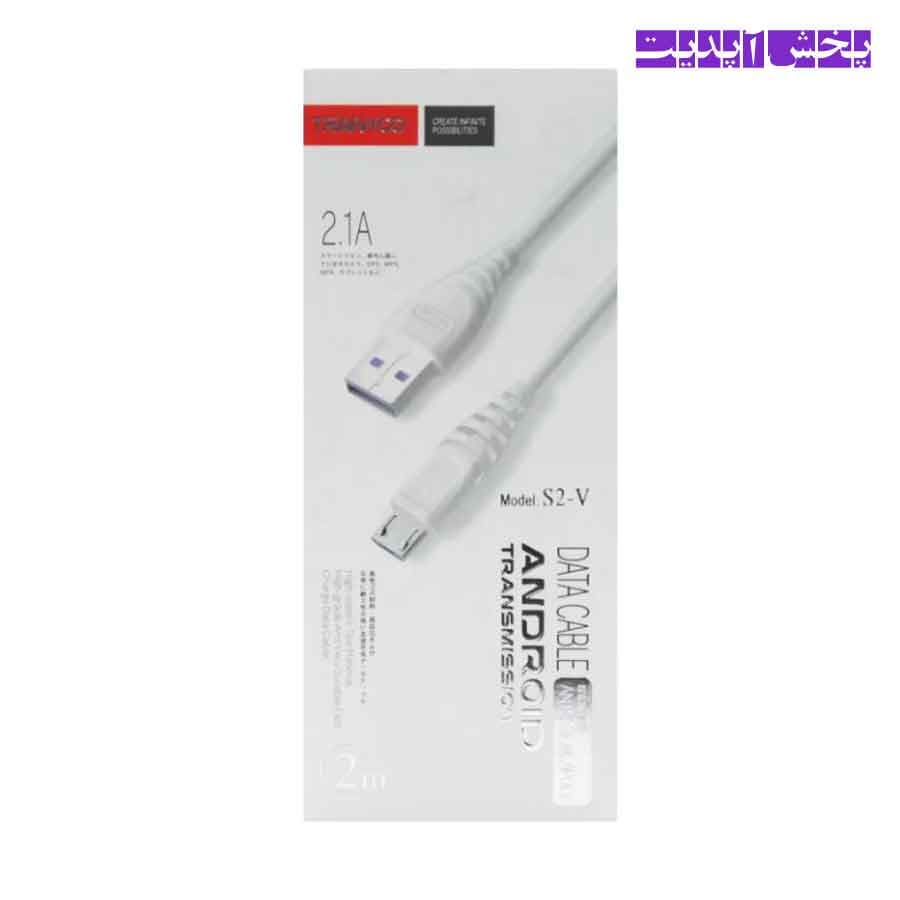 کابل شارژر میکرو یو اس ترانیو مدل TRANYOO S2-V 2.1Aبه طول 2 متر — تصویر ۷
