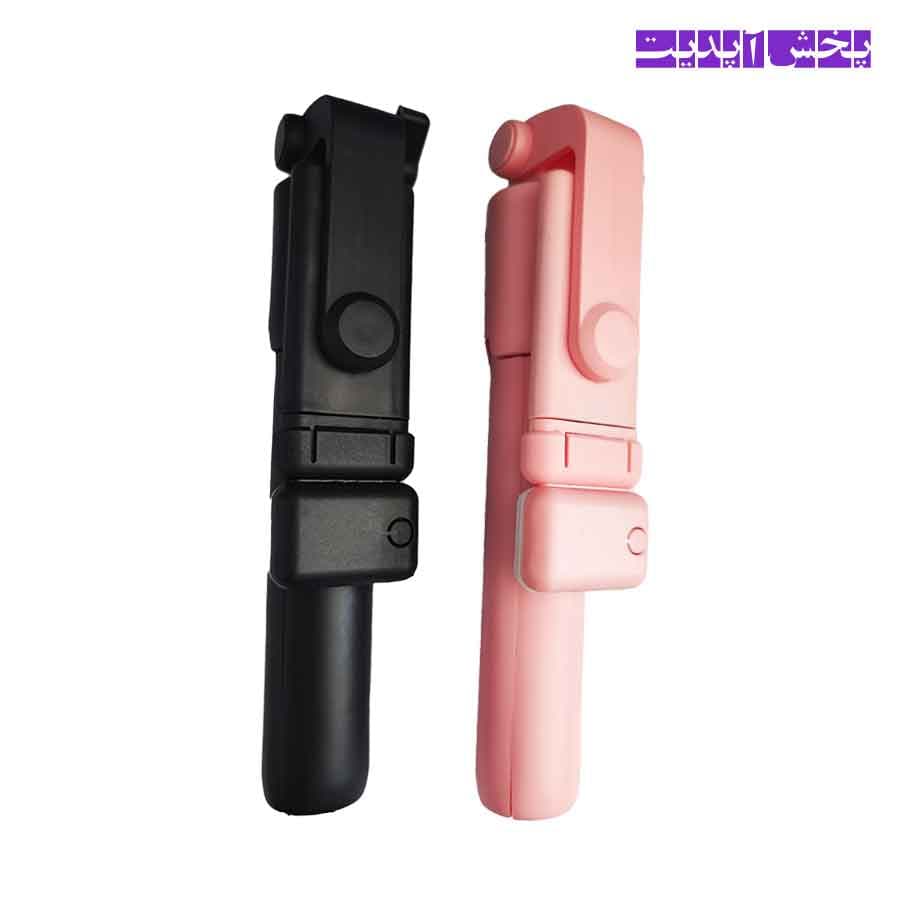 مونوپاد،سه پایه و هولدر موبایل R1S چراغ دار با ریموت بلوتوثی — تصویر ۵