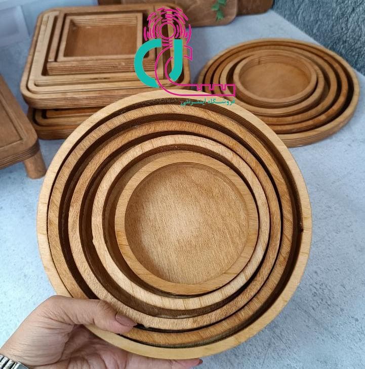 ست پنج تیکه چوبی ( دایره )