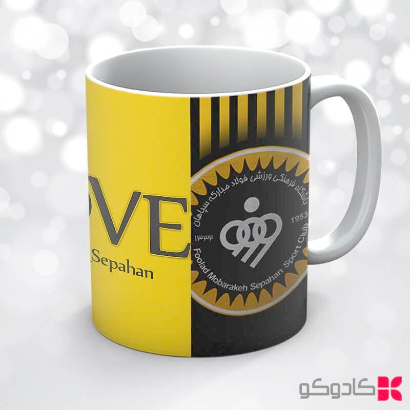 ماگ تیم سپاهان کد 32018 — تصویر ۳
