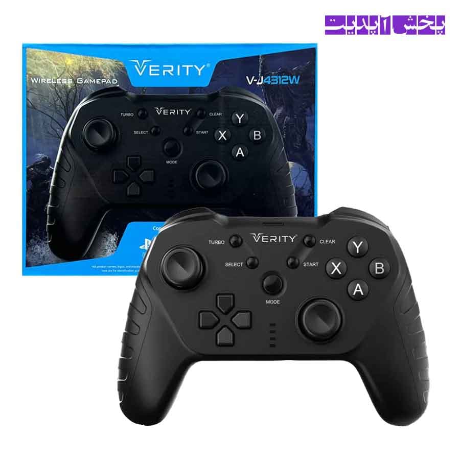 دسته بازی شوک دار وریتی VERITY بسته تک عددی مدل V-J4312W