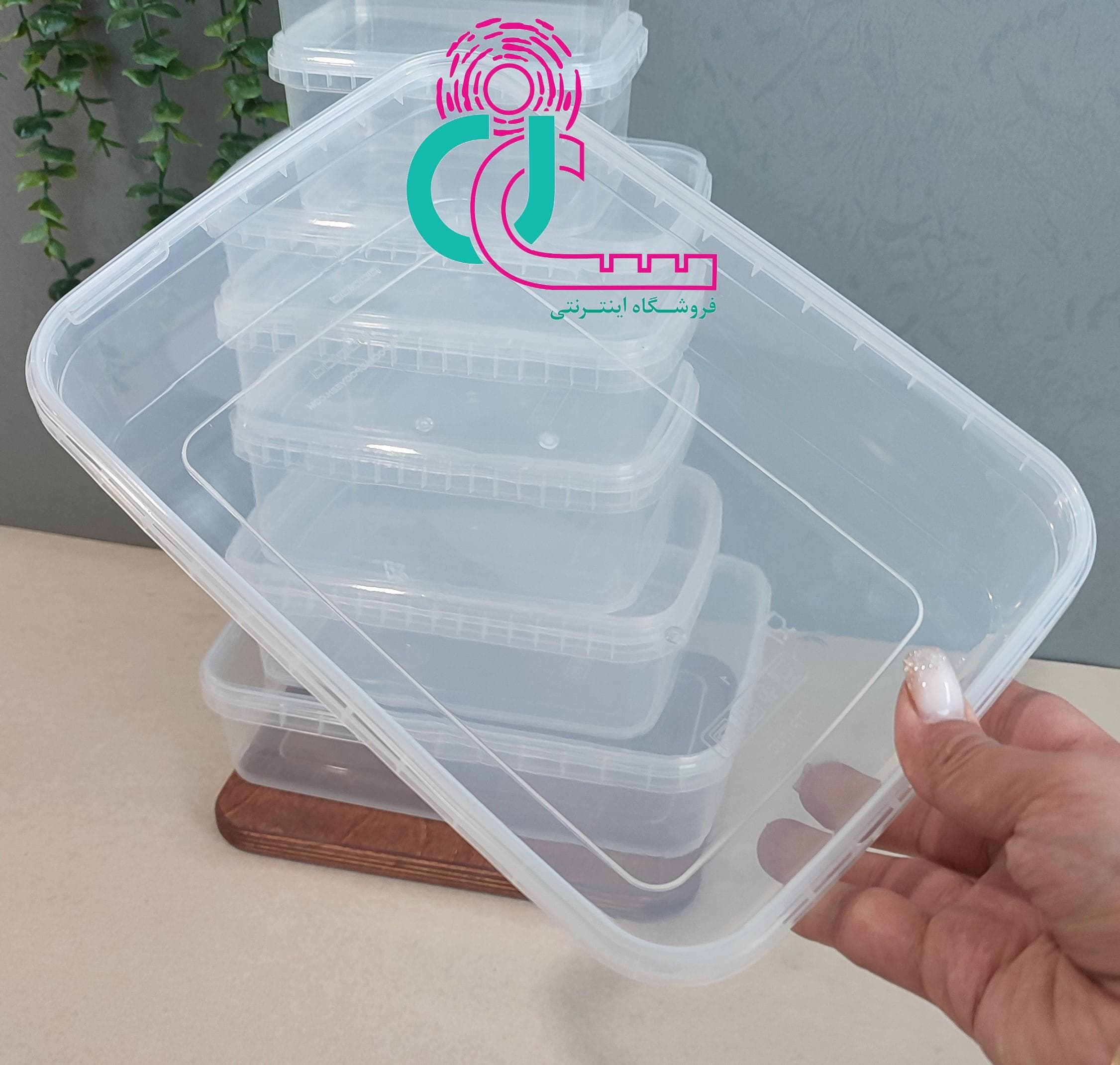 ظروف فریزری درب دار 1750 سی سی — تصویر ۲