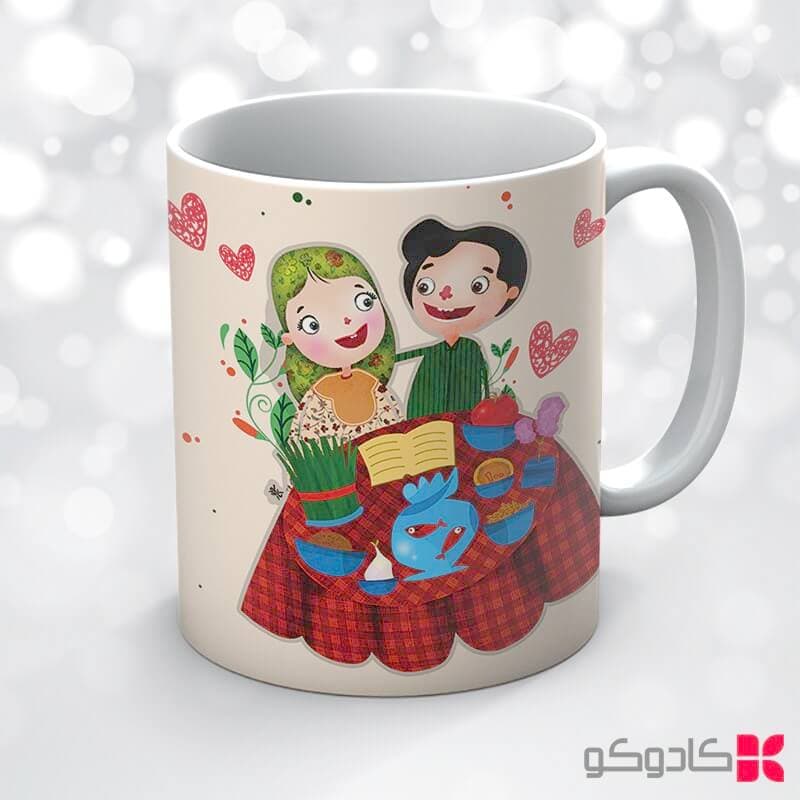 ماگ عید نوروز کد 17002 — تصویر ۳