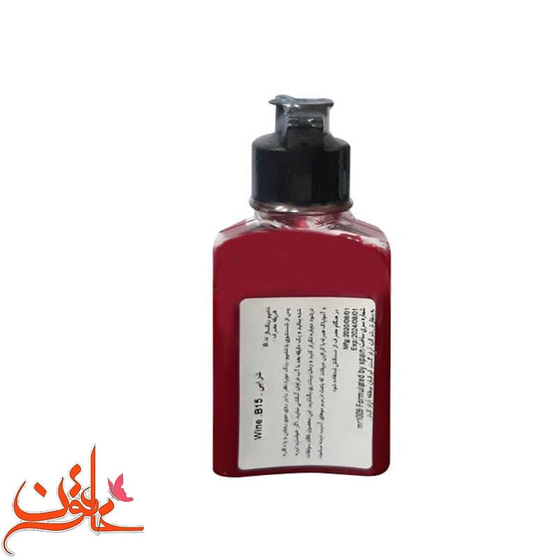 شامپو رنگساژ بیو رنگ شرابی B15 — تصویر ۴
