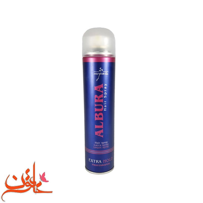 اسپری حالت دهنده مو آلبورا مدل Extra Hold (تافت مو)حجم 150 میل