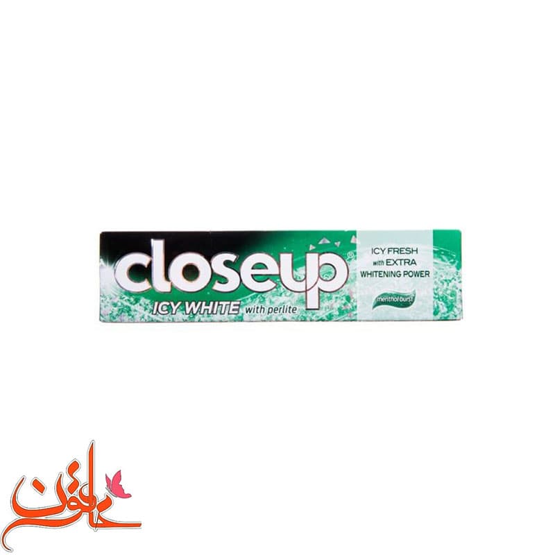 خمیر دندان کلوز آپ سری Icy Fresh مدل Menthol Burst حجم 125 گرم